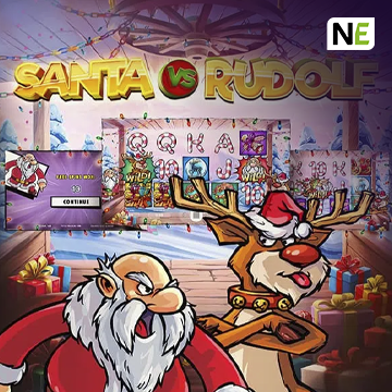 NetEnt : Santa vs Rudolf - AZGAMING388