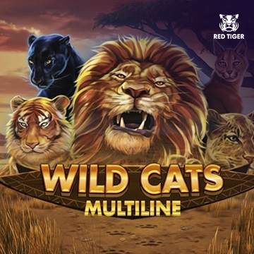 Redtiger : Wild Cats Multiline - AZGAMING388