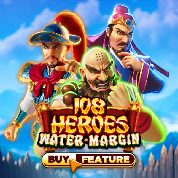 Microgaming : 108 Heroes Water Margin - AZGAMING388